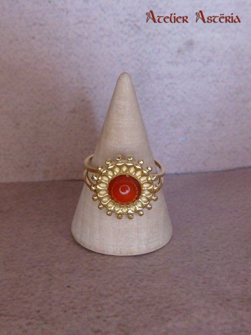 Chloris : bague fleur / flower ring
