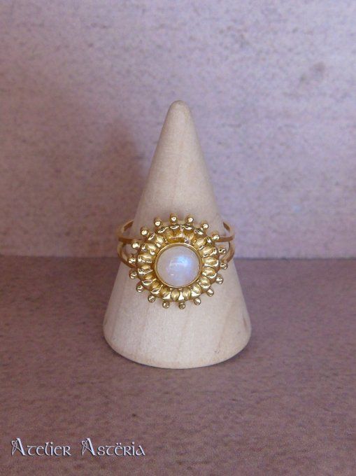 Chloris : bague fleur / flower ring