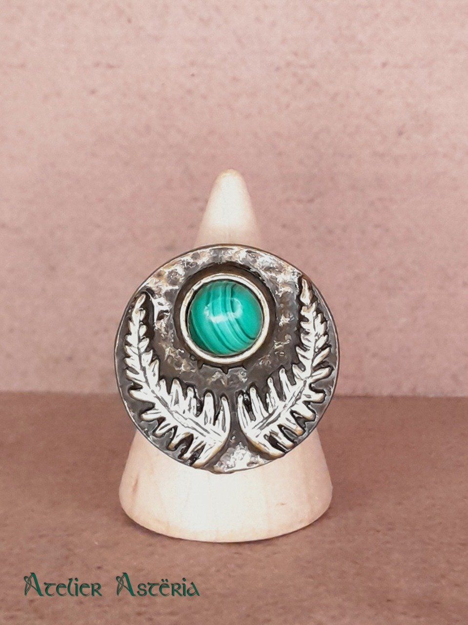 Sylvanus : bijoux fougères et gemme / fern and gem jewelry