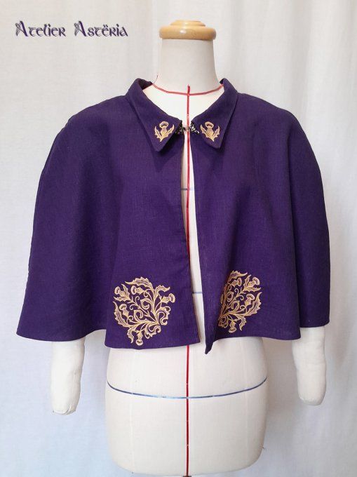 Ada : pèlerine chardons / thistles capelet