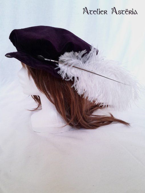 Elfin : chapeau inspiration Renaissance / Renaissance inspired hat