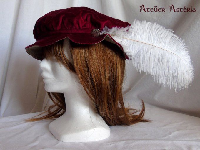 Elfin : chapeau inspiration Renaissance / Renaissance inspired hat