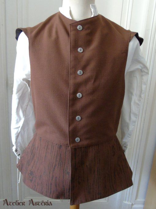 Faune : Pourpoint elfique homme / Men’s elven doublet