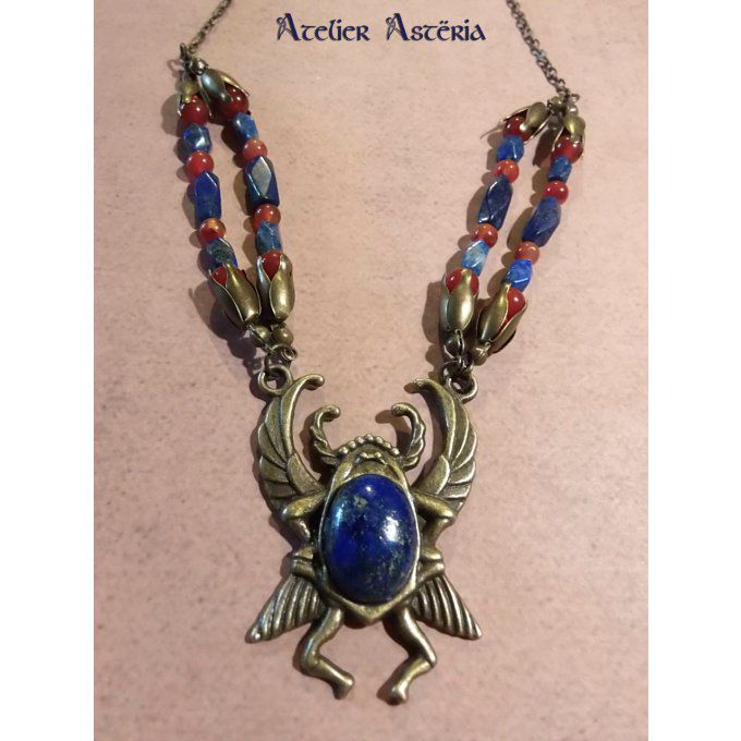 atelier_asteria-collier_scarabee_egyptien_lapis_lazuli_cornaline_carnelian-egyptian_scarab_necklace-